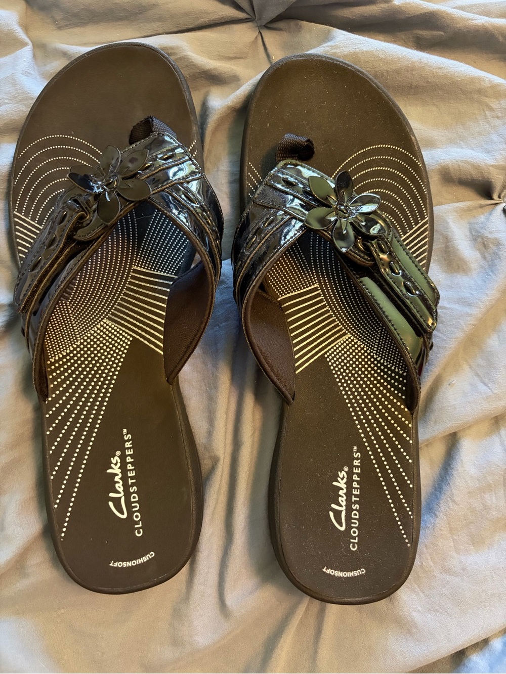 Women’s Clark’s Black Sandals